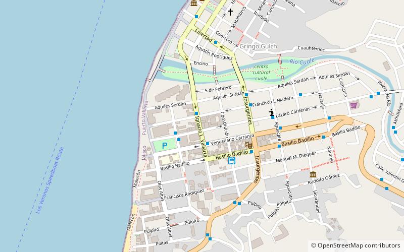 vallarta ink puerto vallarta location map