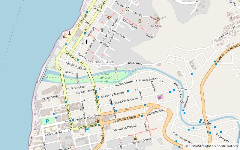 centro cultural cuale puerto vallarta location map
