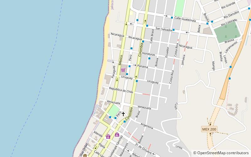 viva tequila puerto vallarta location map