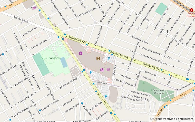 Forum Tlaquepaque location map