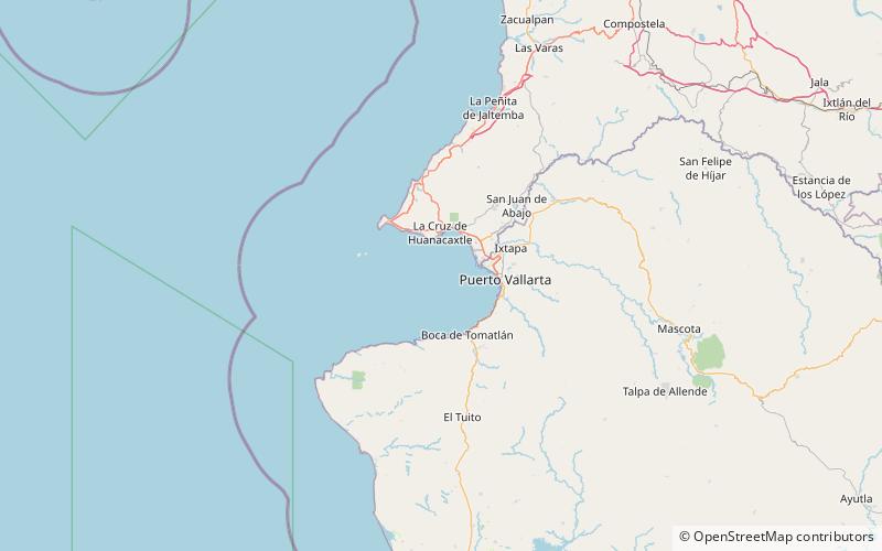 Bahía de Banderas location map
