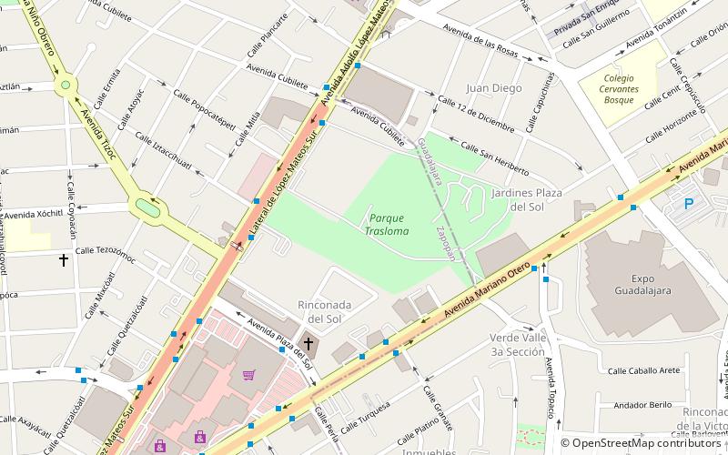 Parque Trasloma location map