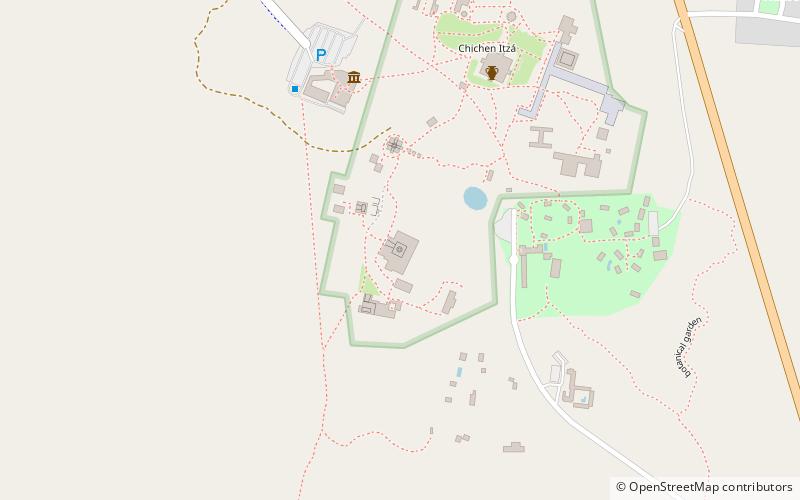 El Caracol location map