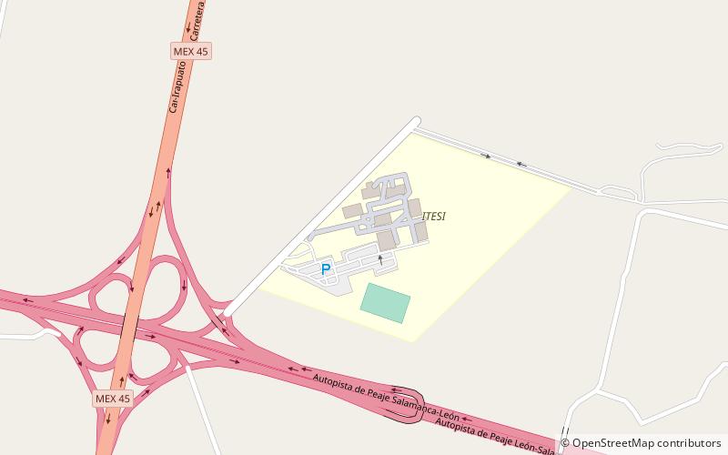 Instituto Tecnológico Superior de Irapuato location map
