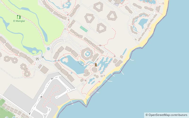 Punta Maroma location map