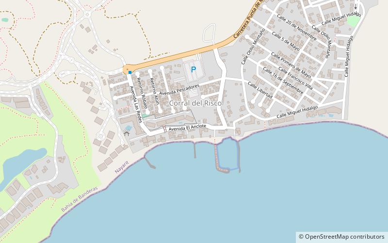 Punta Mita location map