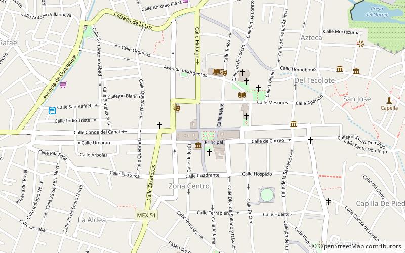 Galeria San Miguel location map