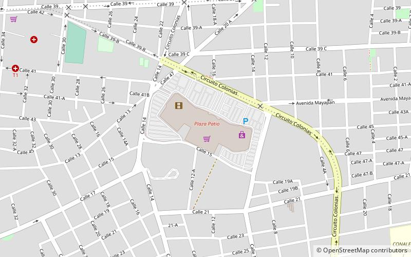 Plaza Patio location map