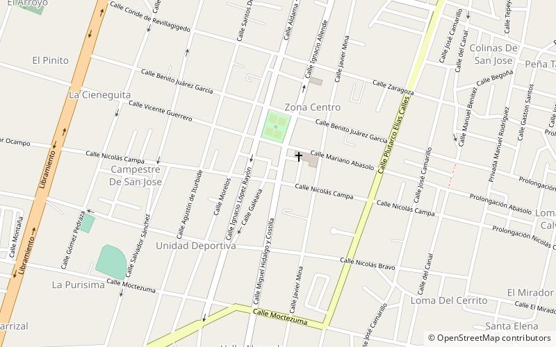 San José Iturbide location map