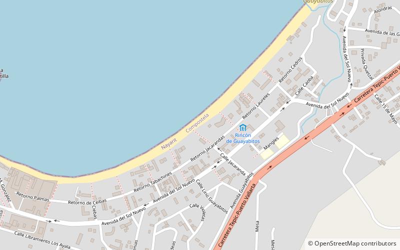 Rincón de Guayabitos location map