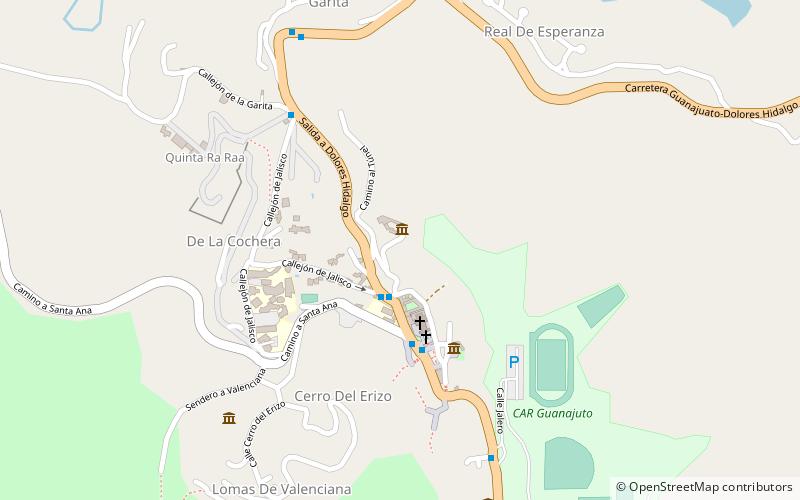 Boca Mina San Ramón location map