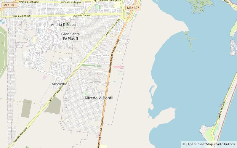 Polifórum Benito Juárez location map
