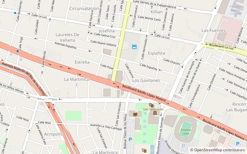 Plaza del Zapato location map