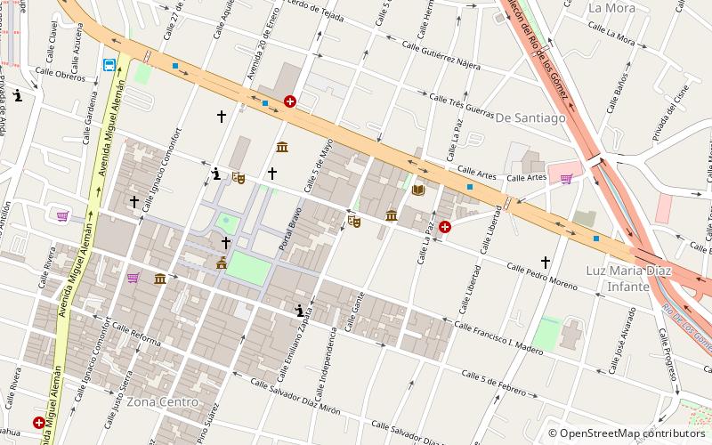 Teatro Manuel Doblado location map