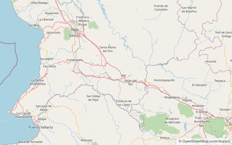 Ceboruco location map