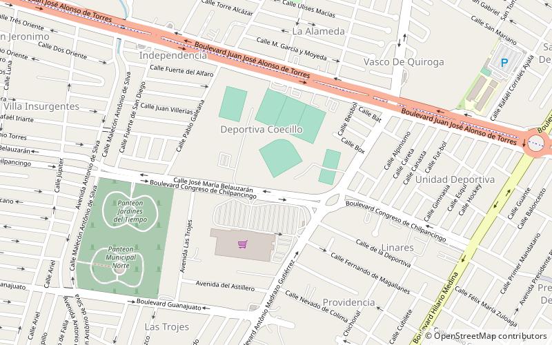 Estadio Domingo Santana location map