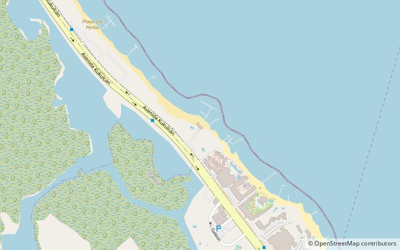 marina chac chi cancun location map