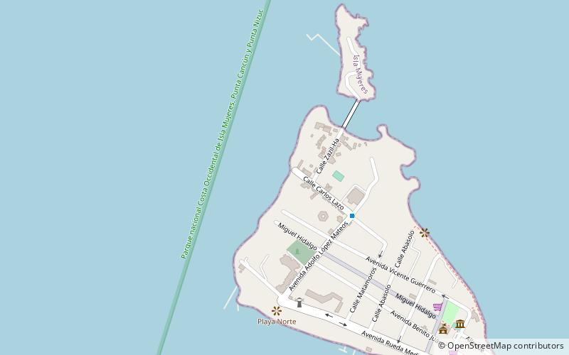 North Beach location map