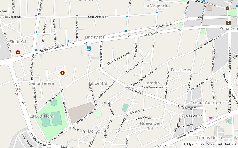 San Luis de la Paz location map