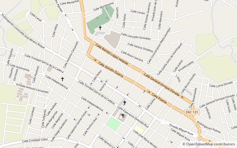 Nochistlán de Mejía location map