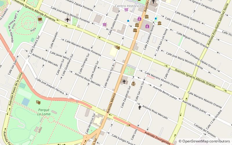 Palacio de Gobierno location map