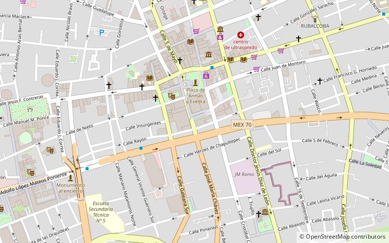 El Heraldo de Aguascalientes location map