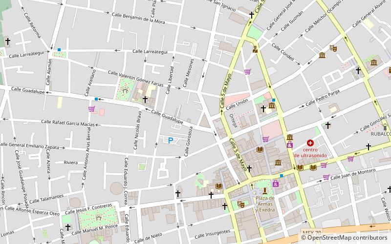 Mercado Juarez location map