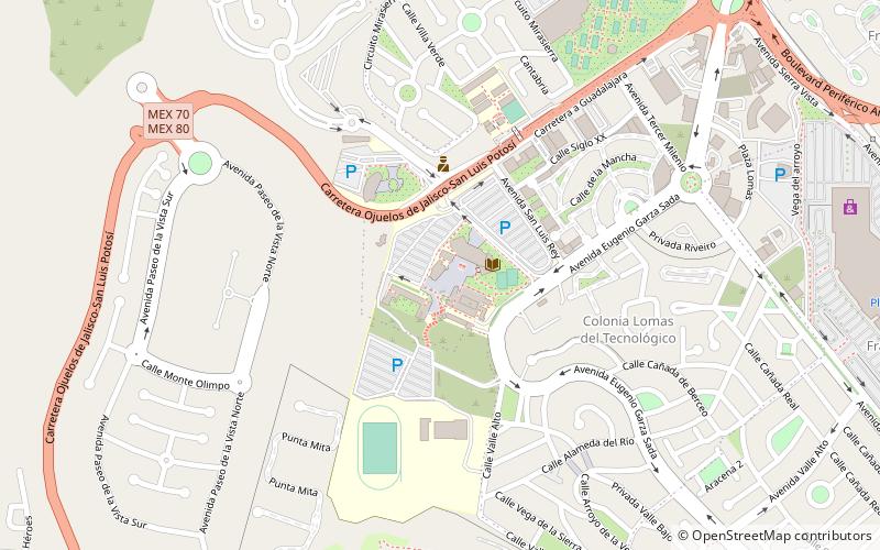 Monterrey Institute of Technology and Higher Education location map