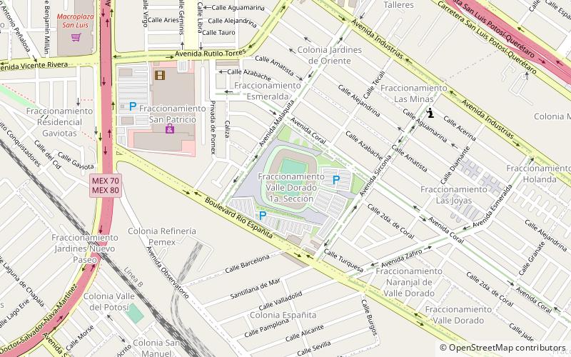 Stade Alfonso-Lastras location map