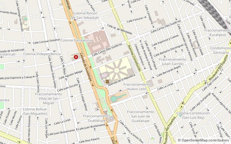 Art Center location map