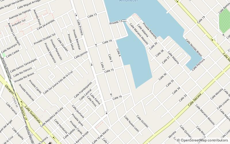 ciudad madero tampico location map