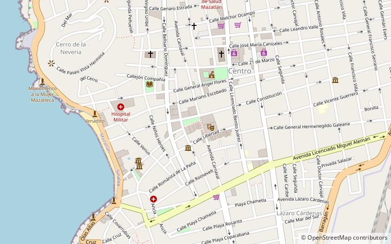 Plazuela Machado location map
