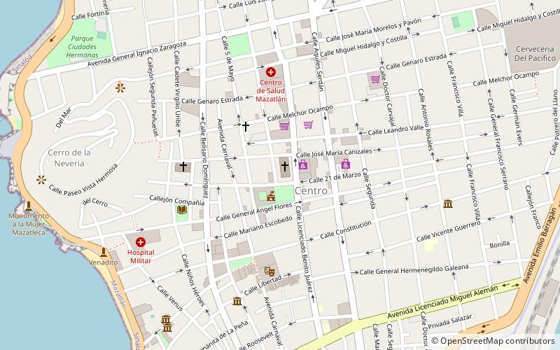 Kathedrale von Mazatlán location map