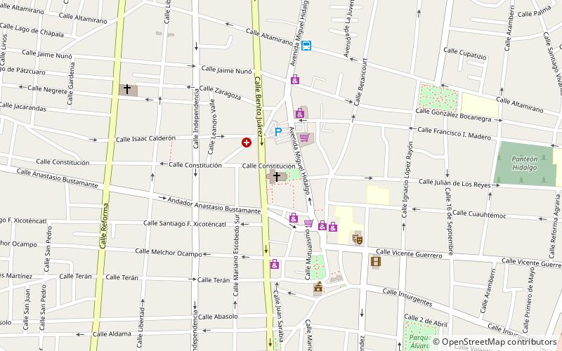 Immaculate Conception Cathedral location map