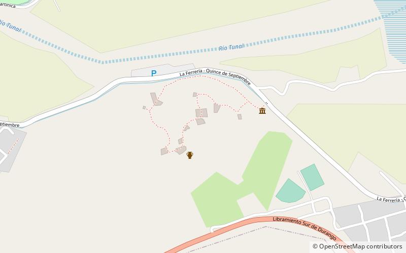 La Ferrería location map