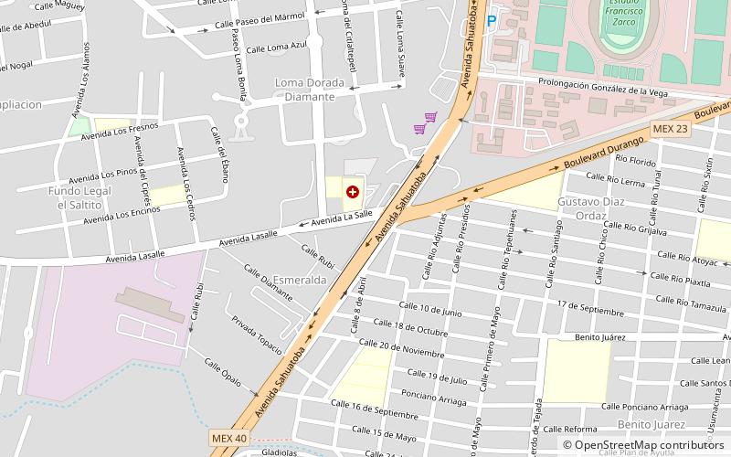 Avenida Sahuatoba location map