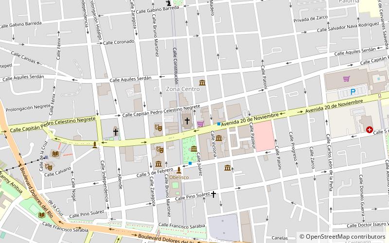 Basilique-cathédrale de l'Immaculée-Conception de Durango location map