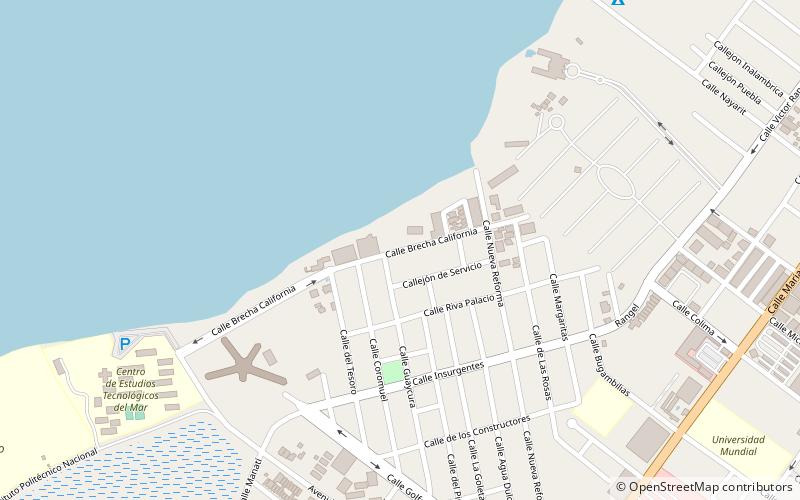 El Serpentario de La Paz location map