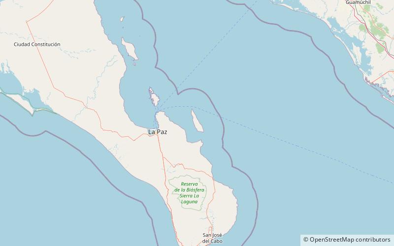 Jacques Cousteau Island location map