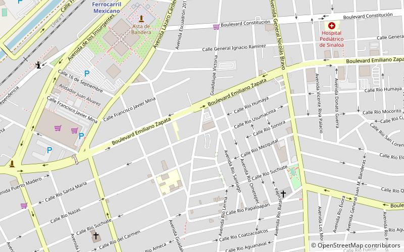 Salón Metropolitan location map