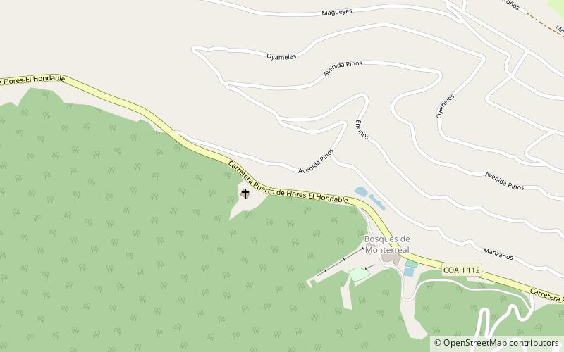 Bosques de Monterreal location map