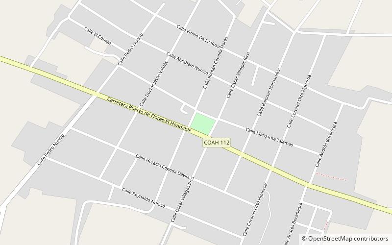 San Antonio de las Alazanas location map