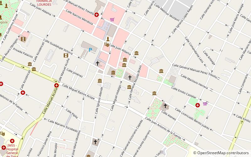 Catedral de Saltillo location map