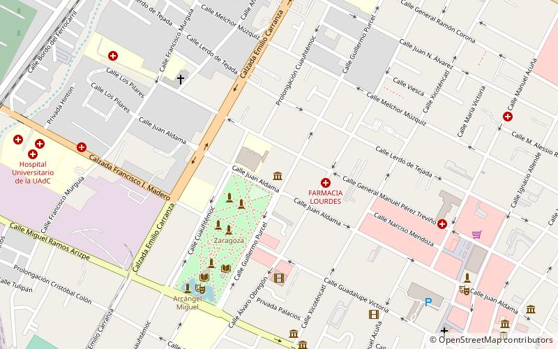 Museo del Normalismo location map