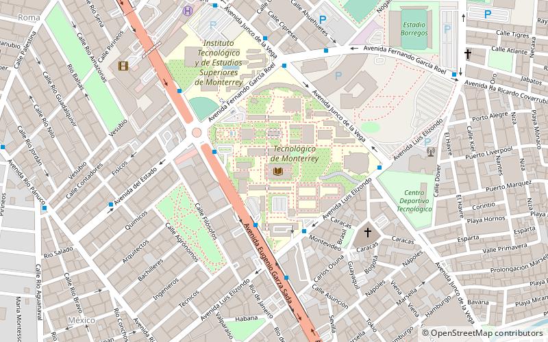 Biblioteca Cervantina location map