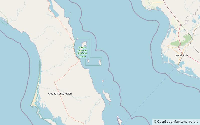 Santa Catalina location map