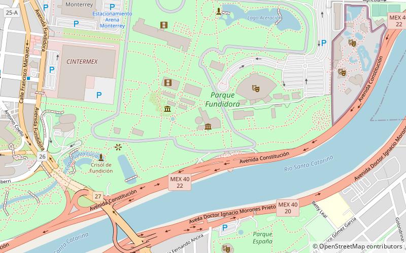 Horno 3 location map