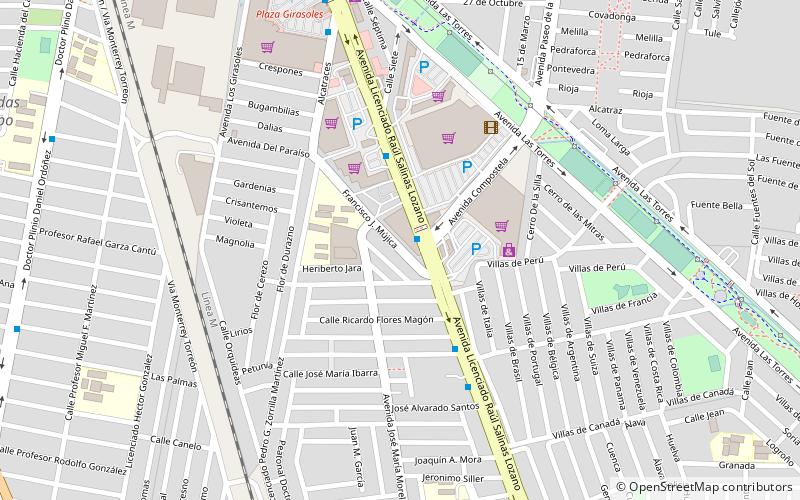 Ciudad General Escobedo location map
