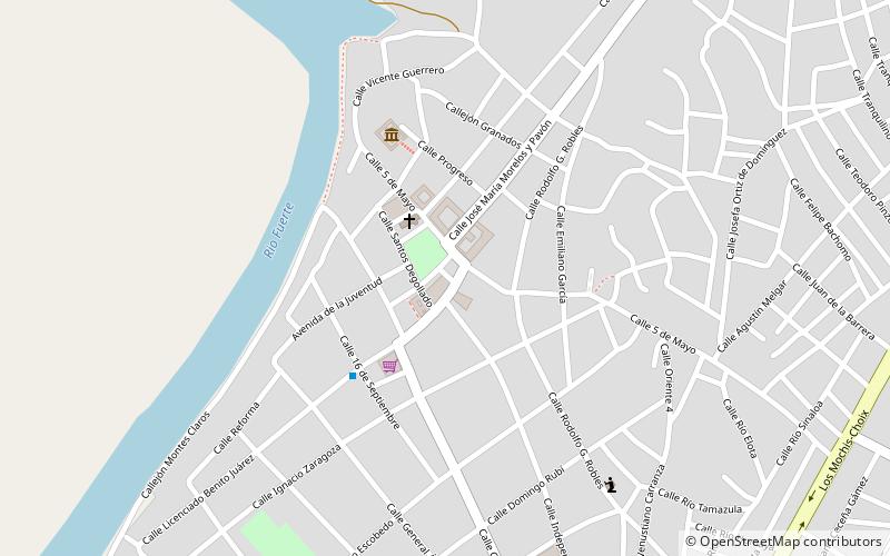 El Fuerte location map