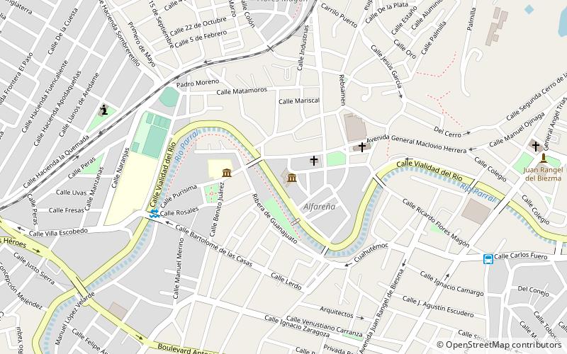 Palacio de Alvarado location map